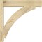 Ekena Millwork Thorton Block Rough Sawn Outlooker, Douglas Fir, 6"W x 26"D x 26"H OUT06X26X26THR05RDF - alternate 2